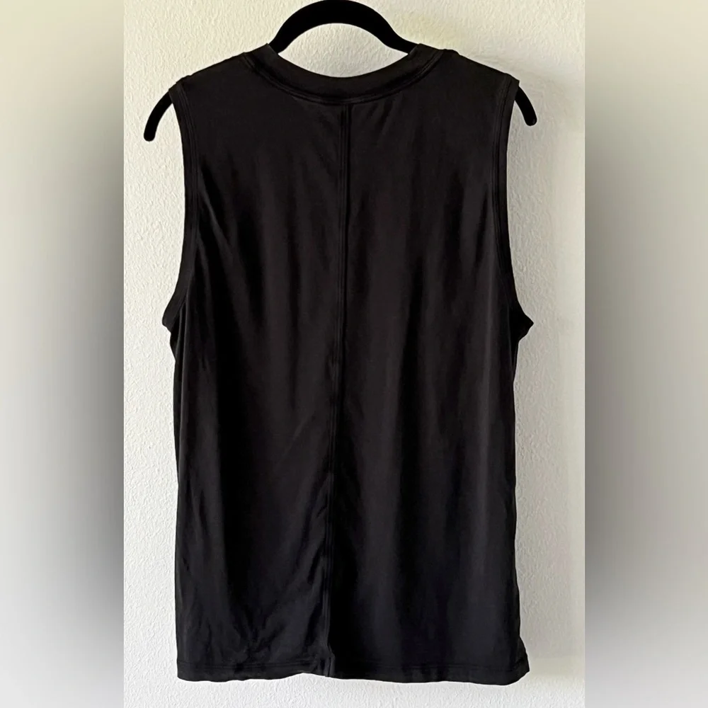 Lululemon All Yours Tank Top Size 8 Black Shirt